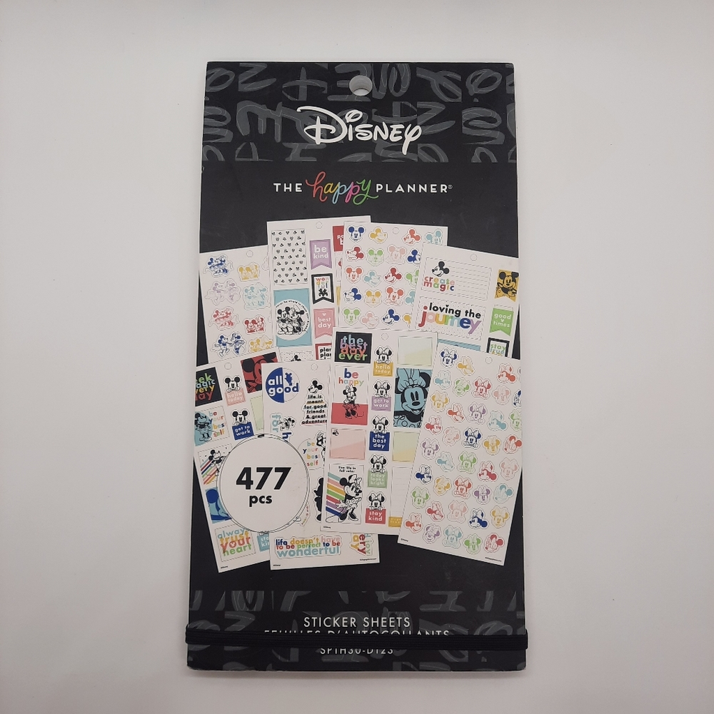 The Happy Planner | Disney Themed Planner Stickers | 477pc | New |